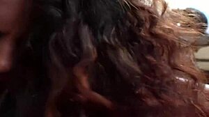 dee rides white cock cowgirl deepthroating to orgasm