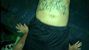 In this cena extra, a beautiful latina with small tits RIDES and BLOWS a cock passionately