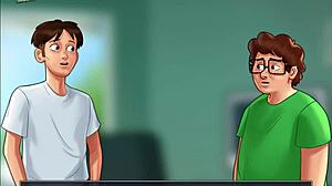 Summertime Saga 56: Big Tits and Cock in Homemade Anime Action