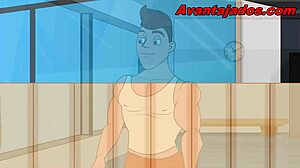 Cartoon Gym Hunk Gets Wild in Brazilian Adventure