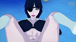 himeno invites you to sleep in her apartment with chains