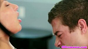 Passionate Couple's Sweet Love Making