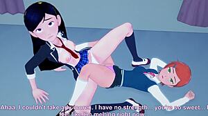 Violet Parr Threesome Competition Free 2Mill Views Special