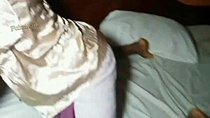 Amanda sneaks a fuck with her stepbrother while stepsister watches a movie