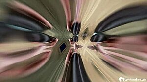 Sensual angel milks her man dry after intense hotel sex. Their deep connection shows in every move.