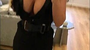 sophie james milf shows off her perfect body