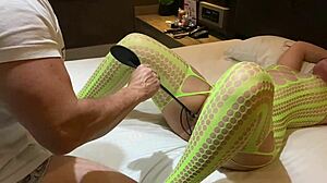 Big-Ass Wife Moans Loudly Cumming