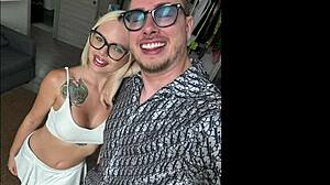 Max Felicitas fucks the blonde Italian's big tits