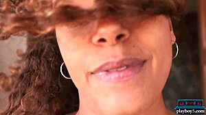 Agatha Undresses in Solo Striptease Session