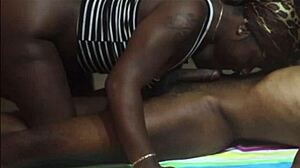 Stepsister loudly sucks stepbrother's cock and balls.