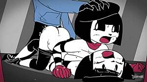 mime and dash in a hot threesome scene