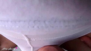 Does stepsister Alisa Lovely love slobbery blowjobs?