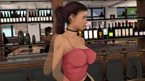 in summer with mia 2, part 24, mia explores erotic 3d hentai scenes with petite 18+ slut