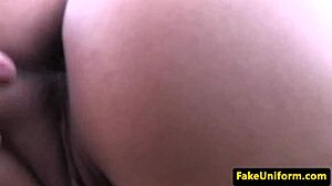 British ebony milf banged by cop 😏