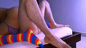 Is the Shy Petite Student Overflowing with Passion?