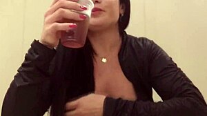 My college friend invited me to the cinema, but we ended up having wild sex instead.