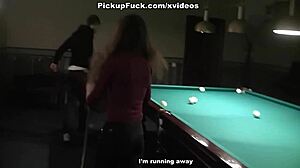 Small tits woman fucks at pool 😏
