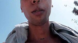 Cute Latina Sucks Cock On Beach For Cum