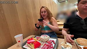 stopped for lunch but trix mendes wanted to fuck