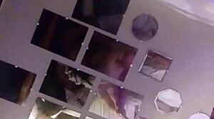 this husband and wife are making love in their amateur video