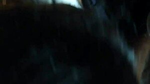 Mature Desi Aunty Gives Blowjob and Creampie to Big Black Cock