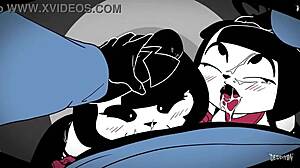 mime and dash in a hot threesome scene