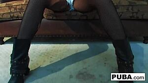 brooke brand takes haigo's hard cock in wild milf banging. blonde pussy and ass get drilled deep.