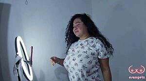 busty latina dances sexy for brother-in-law 😍