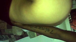 she's a real trooper recording herself cumming hard for that big black cock