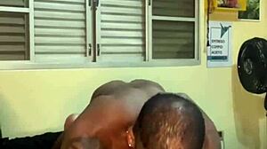 Skinny guy picks up big black cock on street for anal fun!