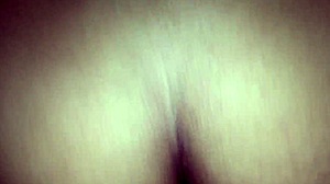 she's a real trooper recording herself cumming hard for that big black cock