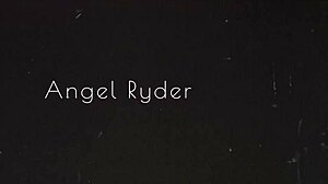 New Girl Angel Ryder Struggle With A Fat Dick