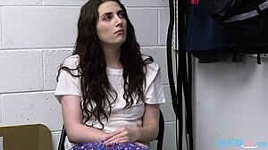 naughty teen thief aria carson gets her pussy fucked by cop mike mancini in taboo encounter