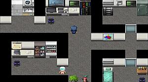 in shipwrecked spacecraft, todoroki gropes big tits and masturbates monster cock