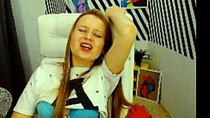 Alice Bush Engages In Detailed Self-Masturbation Session