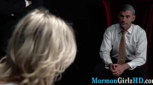 why did the mormon teen get a hardcore facial in hd?