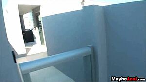 Amateur Brunette's First Adventure with Evelyn Lacie Part 2