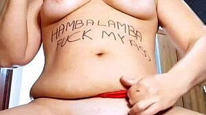 BBW Amateur Undresses and Masturbates with Toys in Homemade Striptease