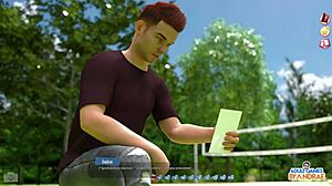 Ep14 private session with curvy Eve in hot game