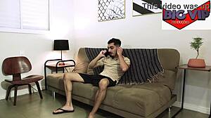 woman traveled called friend for show at home