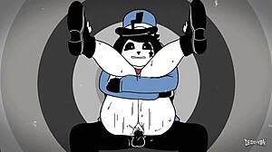 mime and dash in a hot threesome scene