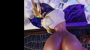 Symmetra Overwatch: Virus Loneliness Turns To Anal Sex