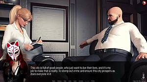 john ep 17 - news reporter wears stockings in outdoor setting