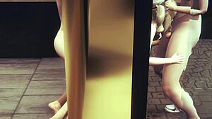 Genshin Impact Hentai - Barbara Hardsex with Futanari - Japanese Asian Manga Anime Game Porn