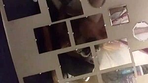 this husband and wife are making love in their amateur video