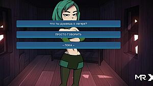 Camppinewood hentai babe craves pussy while training hard