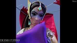 Symmetra Overwatch: Virus Loneliness Turns To Anal Sex