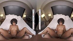 Misty Stone exclaims, 'Feel my black pussy fucking you!'