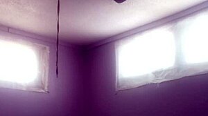 White girl riding dick while giving blowjob in hardcore action with big cock.