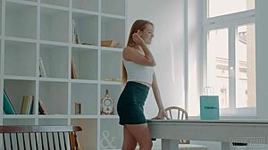 alexis crystal masturbates while trying on panties in fitting room